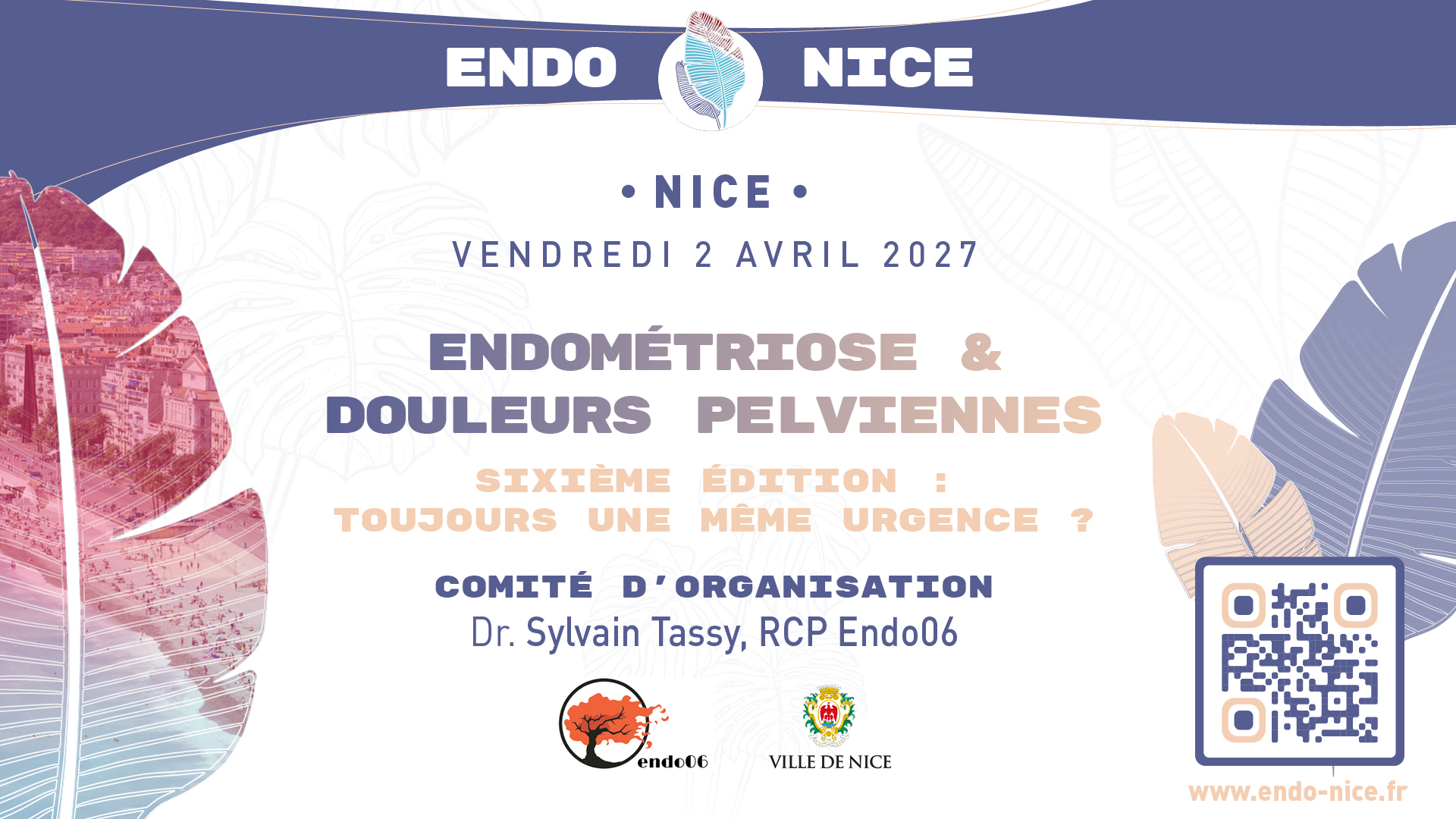 Endométriose et douleurs pelviennes - Nice - Vendredi 2 avril 2027
